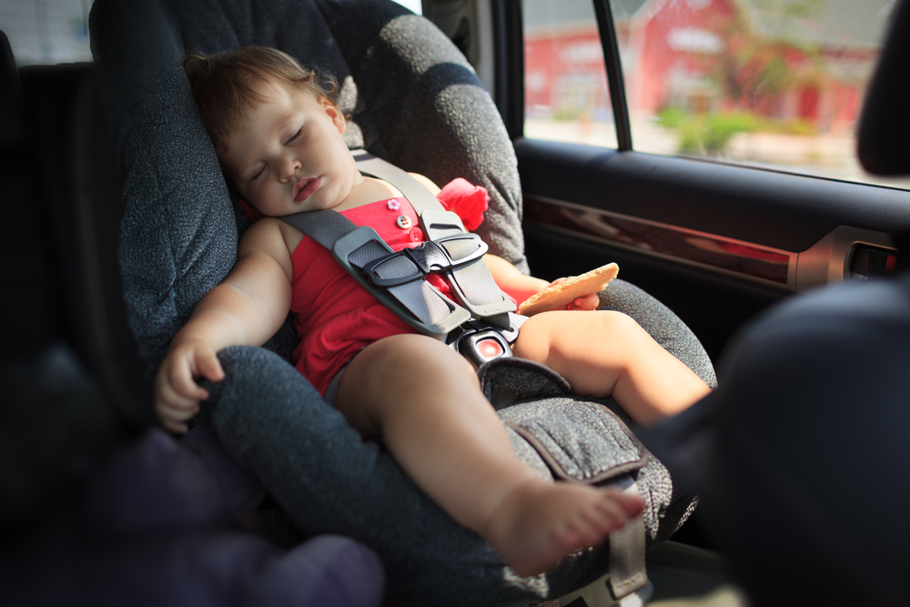 ¿Cuánto tarda un recién nacido en recorrer largas distancias en coche?