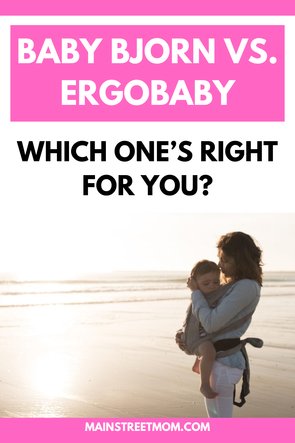 Baby Bjorn vs. Ergobaby: ¿Cuál es el más adecuado para ti?