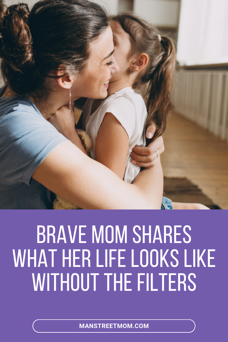 Una valiente madre comparte cómo es su vida sin filtros