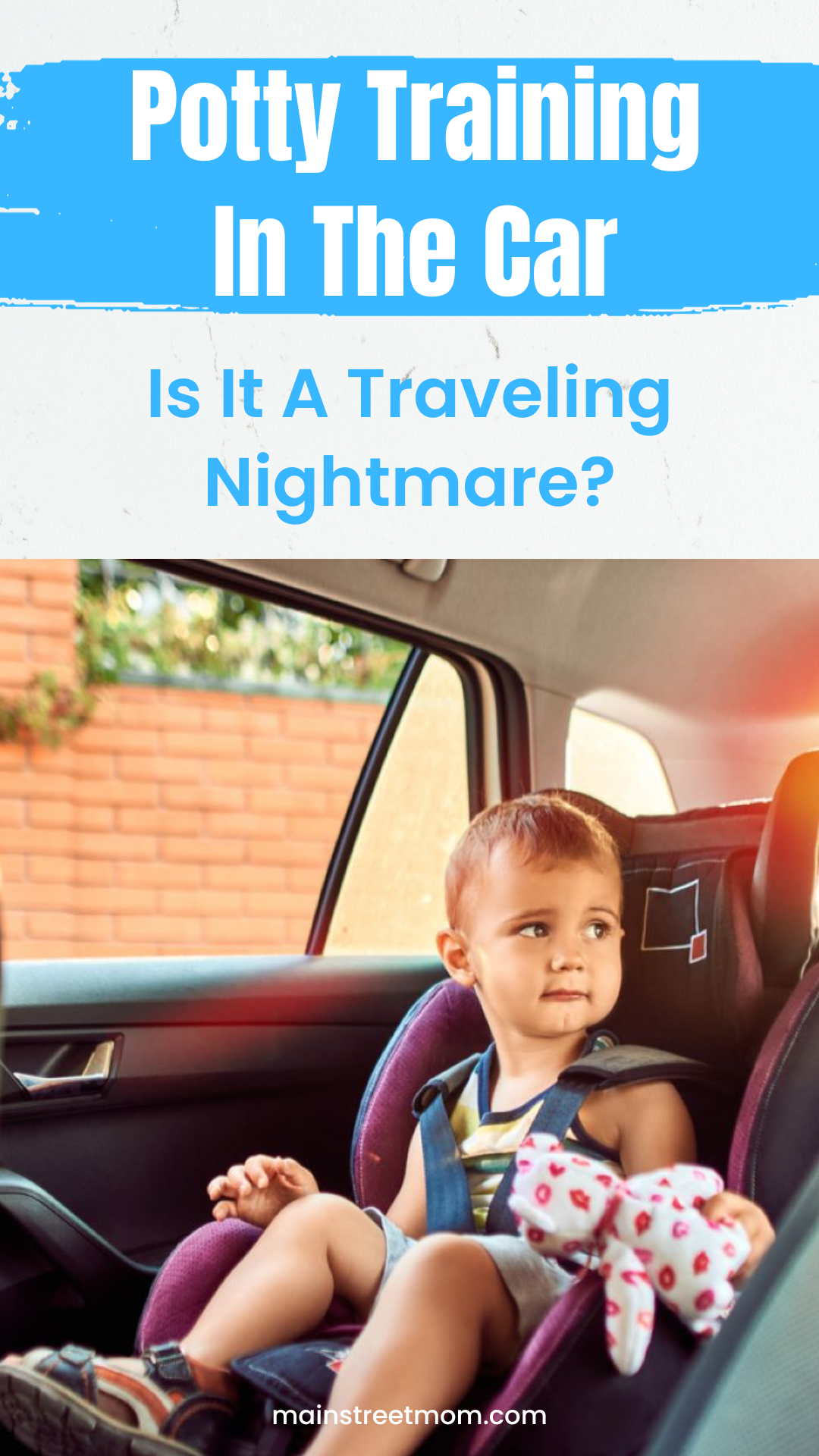 Töpfchentraining im Auto: Ist es ein Alptraum auf Reisen?